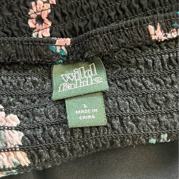 Wild Fable Floral Crop Top - Picture 10 of 10